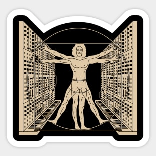 Modular Synthesizer Player Sticker